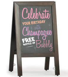 Freestanding Chalkboards